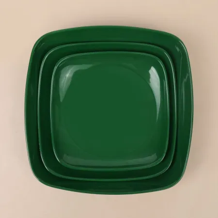 Green melamine tableware round plates, flat plates, deep plates, vegetable plates, dinner plates, Western plates, commercial imitation porcelain round plates Green melamine tableware round plates, flat plates, deep plates, vegetable plates, dinner plates, Western plates, commercial imitation porcelain round plates